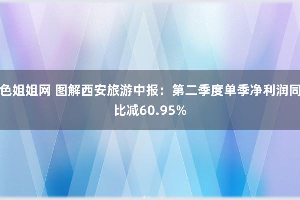 色姐姐网 图解西安旅游中报：第二季度单季净利润同比减60.95%