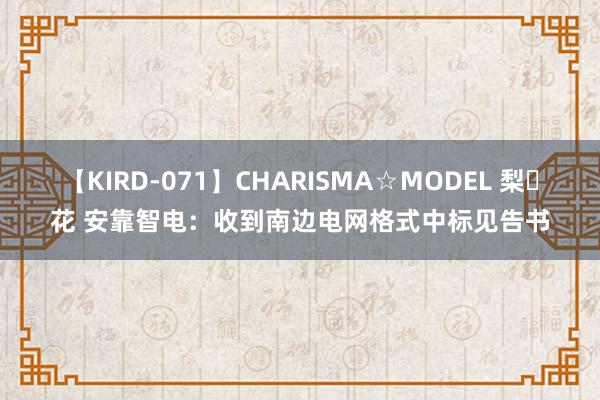 【KIRD-071】CHARISMA☆MODEL 梨々花 安靠智电：收到南边电网格式中标见告书