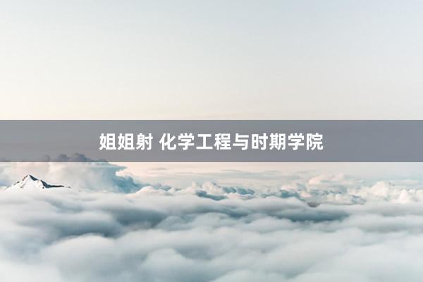 姐姐射 化学工程与时期学院